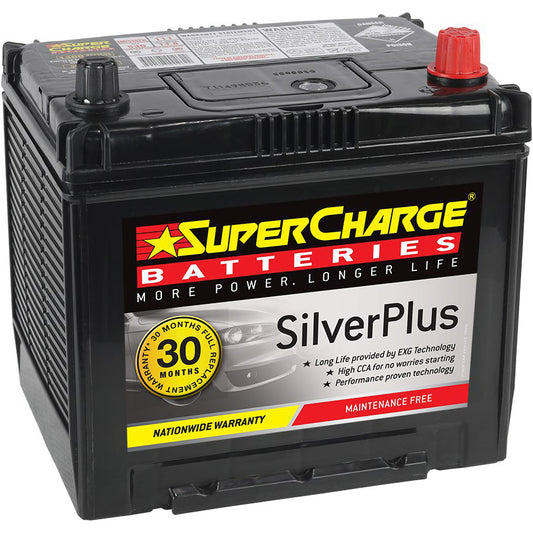 SUPERCHARGE SMF55D23L SILVERPLUS BATTERY 530CCA