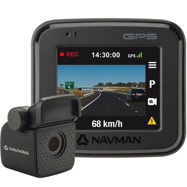 NAVMAN AUTO500 AA001500D DUAL DASH CAM