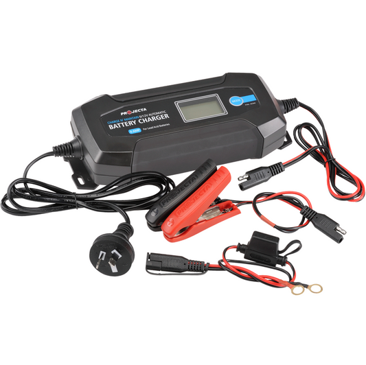 PROJECTA 6/12V AUTOMATIC 4 AMP 8 STAGE BATTERY CHARGER - AC040