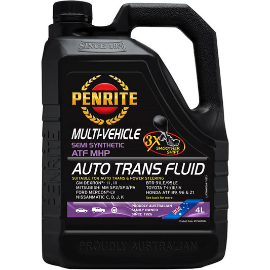 PENRITE DTF MHP SEMI SYNTHETIC AUTO TRANSMISSION FLUID 4L - ATFMHP004