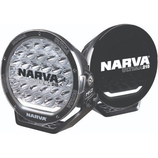 NARVA 71742BK ULTIMA 215 MK2 TWIN DRIVING LIGHT KIT - BLACK