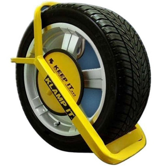 KLAMPIT SECURITY WHEEL CLAMP FOR BOAT TRAILER TYRES (6.90/6.00 WIDTH) - TKKAA