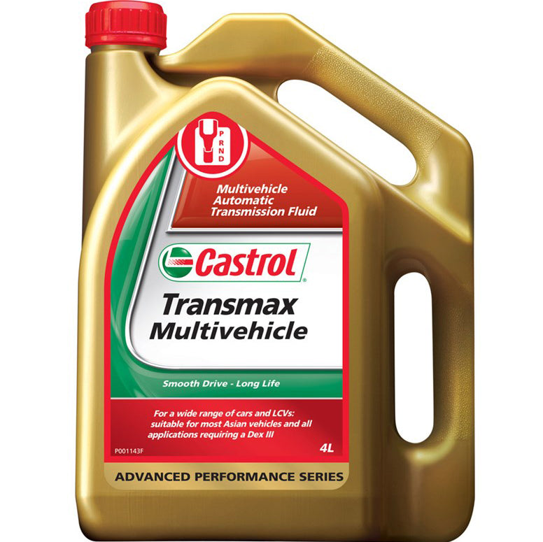 CASTROL TRANSMAX MULTIVEHICLE AUTOMATIC TRANSMISSION FLUID 4L - 3371183