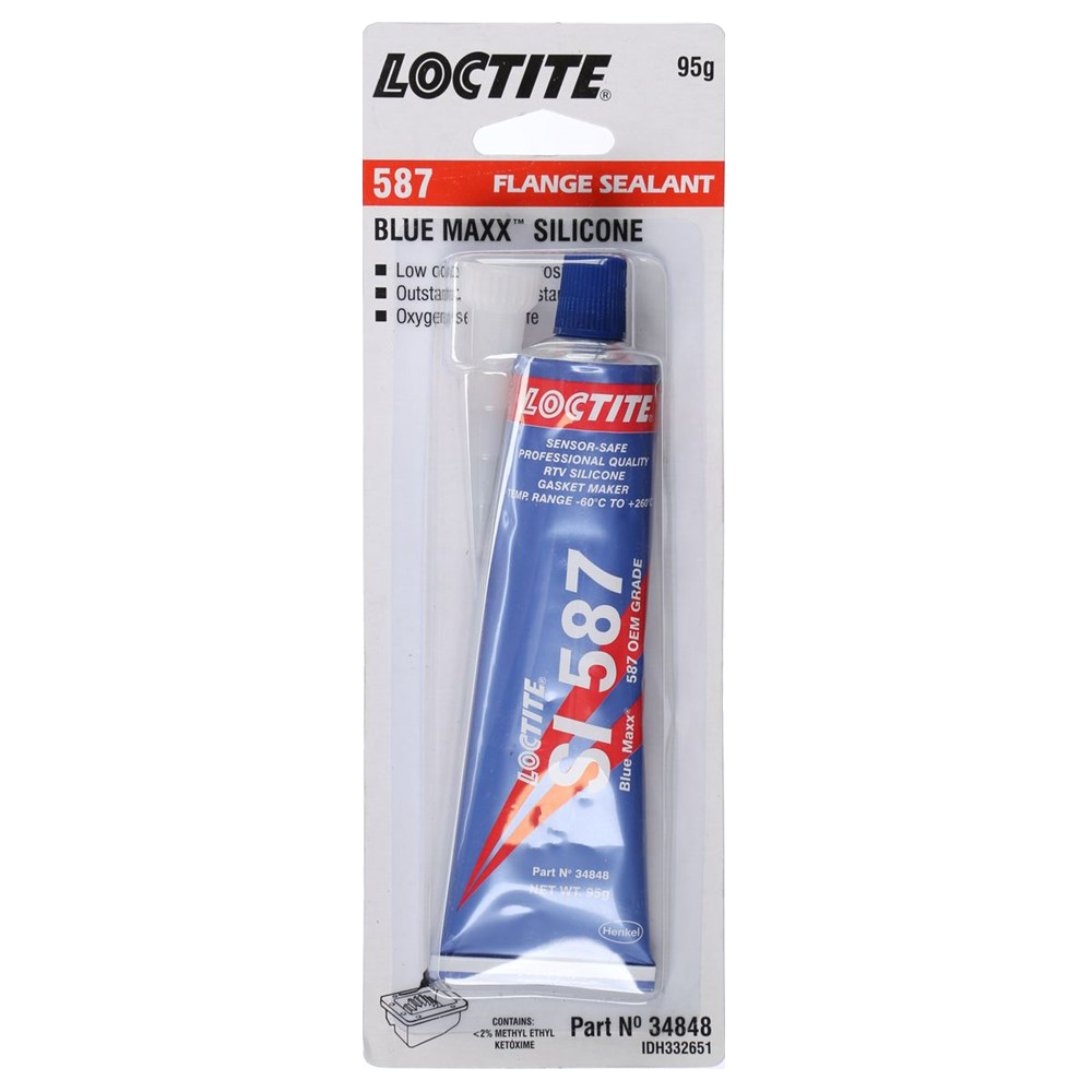 LOCTITE SI 587 - SILICONE FLANGE SEALANT - BLUE MAXX 95G - 34848