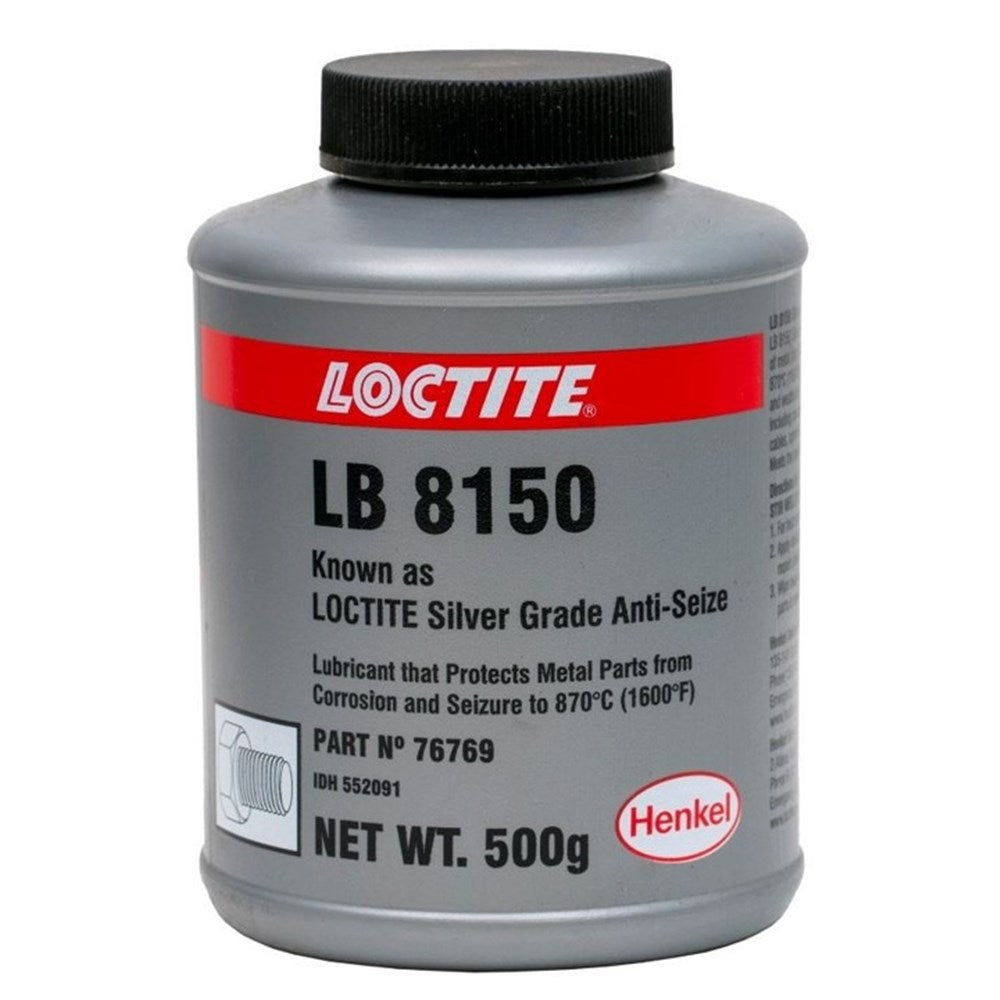 LOCTITE LB 8150 SILVER GRADE ANTI-SEIZE - (TUB) 500G - 76769