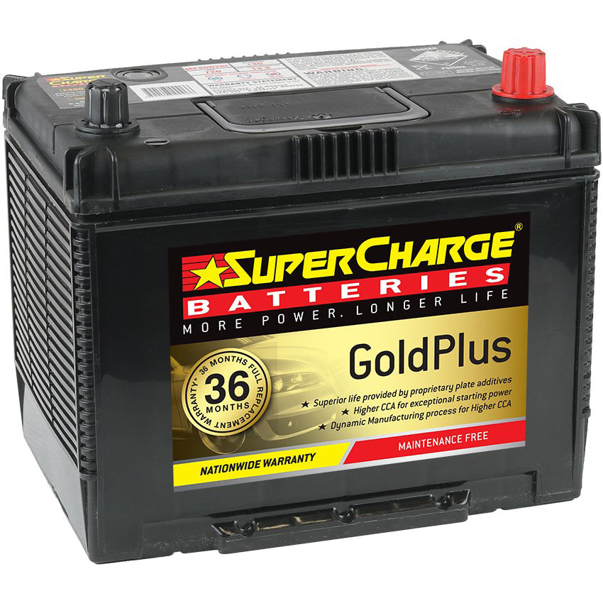 SUPERCHARGE MF80D26L GOLDPLUS 4WD TRUCK BATTERY 720CCA