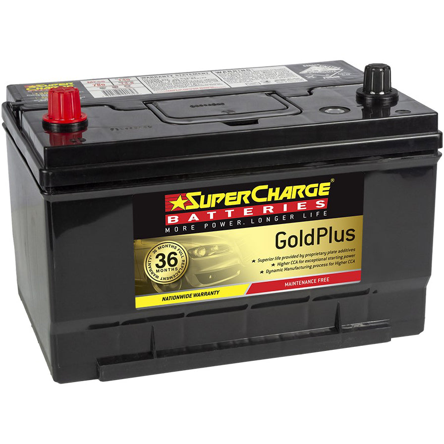 SUPERCHARGE MF65 GOLDPLUS BATTERY MAINTENANCE FREE AMERICAN PASSENGER 600CCA