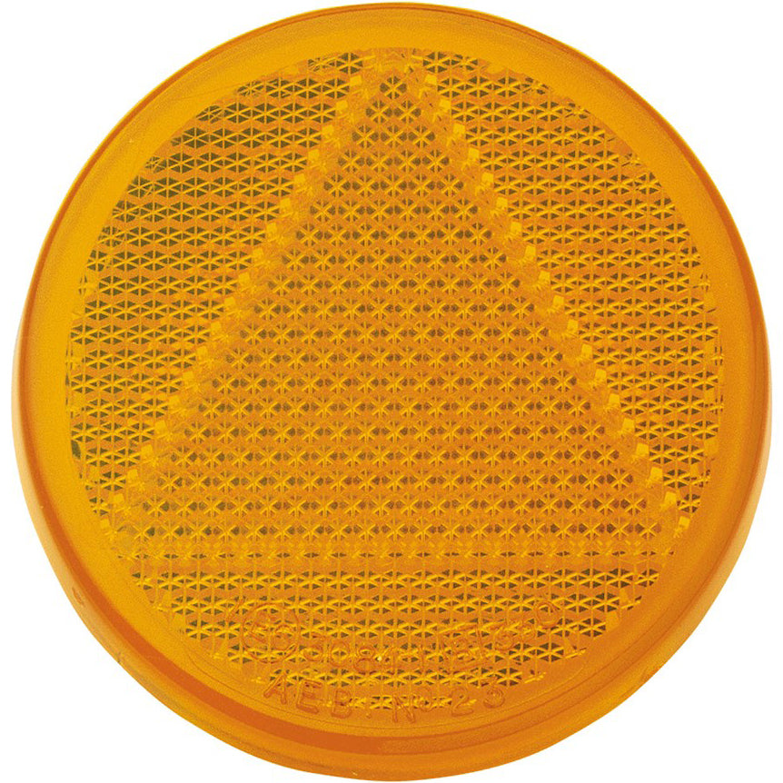 NARVA AMBER RETRO REFLECTOR WITH SELF ADHESIVE - 84006BL