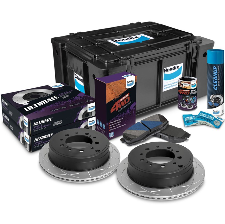 BENDIX ULTIMATE 4WD BRAKE UPGRADE KIT- U4WD-BUK35