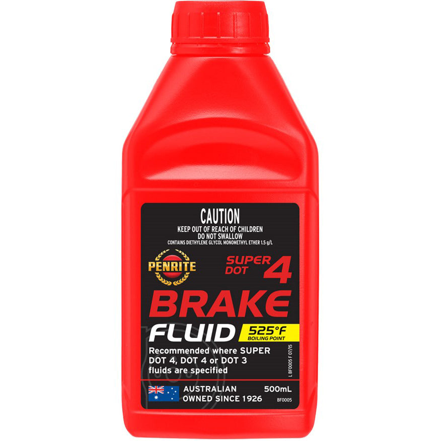 PENRITE BRAKE FLUID SUPER DOT 4 500ML - BF0005