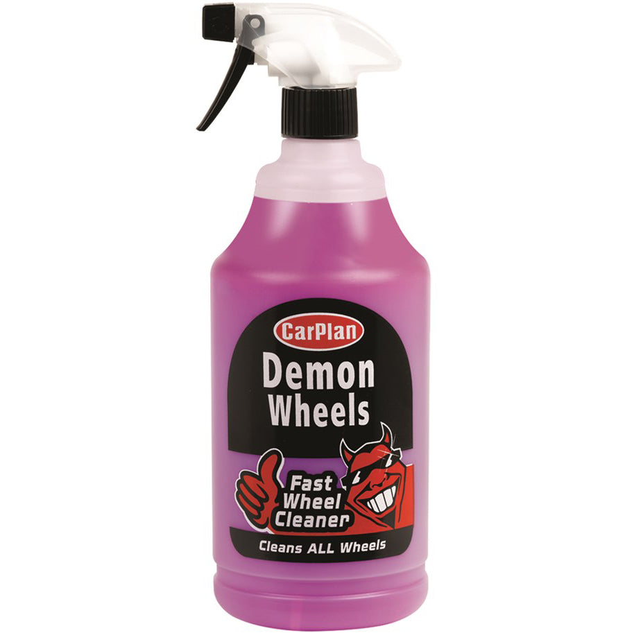 CARPLAN DEMON WHEELS WHEEL CLEANER BRAKE DUST DIRT REMOVER 1 LITRE - CDE101