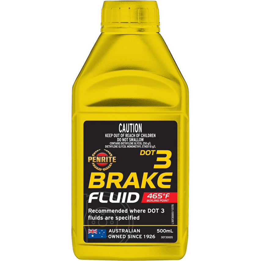 PENRITE BRAKE FLUID DOT 3 500ML - DOT30005