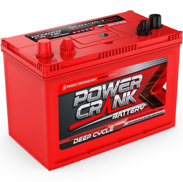 PLATINUM DUAL PURPOSE DEEP CYCLE BATTERY - DCNX120-7 CMF