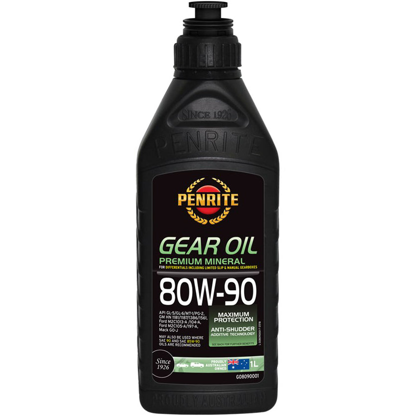 PENRITE GEAR OIL PREMIUM MINERAL 80W-90 1L - GO8090001