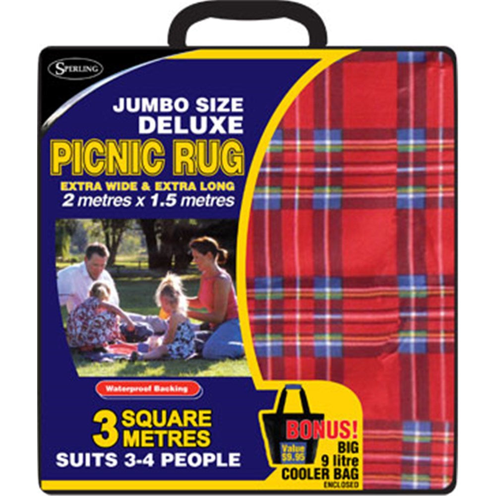 SPERLING DELUXE JUMBO PICNIC RUG - PRBONTARJB