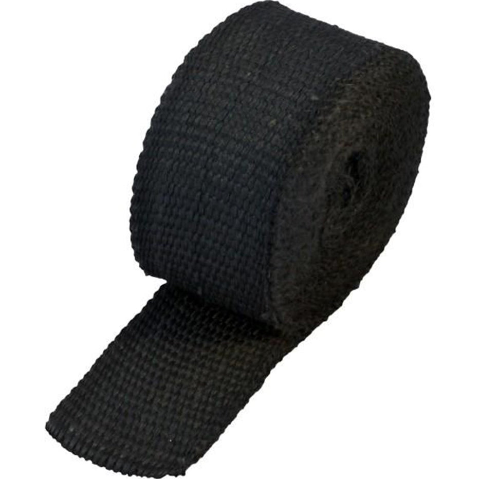 HEATSHIELD EXHAUST WRAP - BLACK 3M (10FT) X 50MM (2INCH) - 322010B