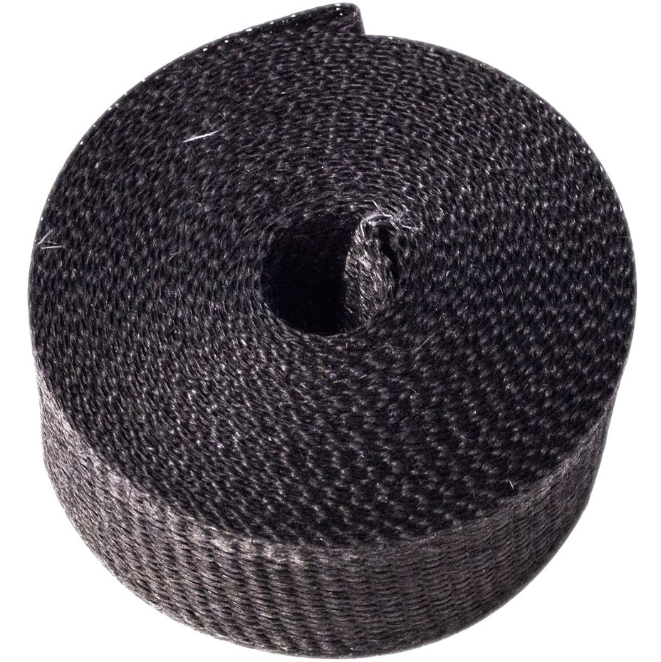 HEATSHIELD EXHAUST WRAP BLACK 7.5M (25FT) X 5MM (2INCH) - 322025B