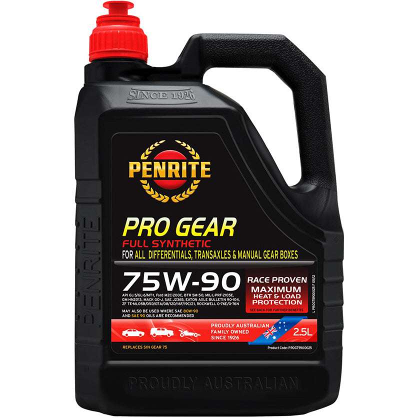 PENRITE PRO GEAR 75W-90 FULL SYNTHETIC OIL 2.5L - PROG75900025