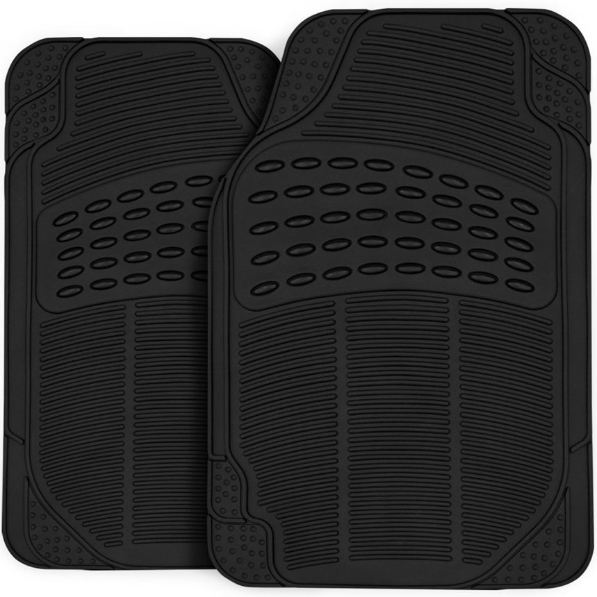 IMPACT CAR MAT ALPINE BLACK SET OF 2 IM3038BK2