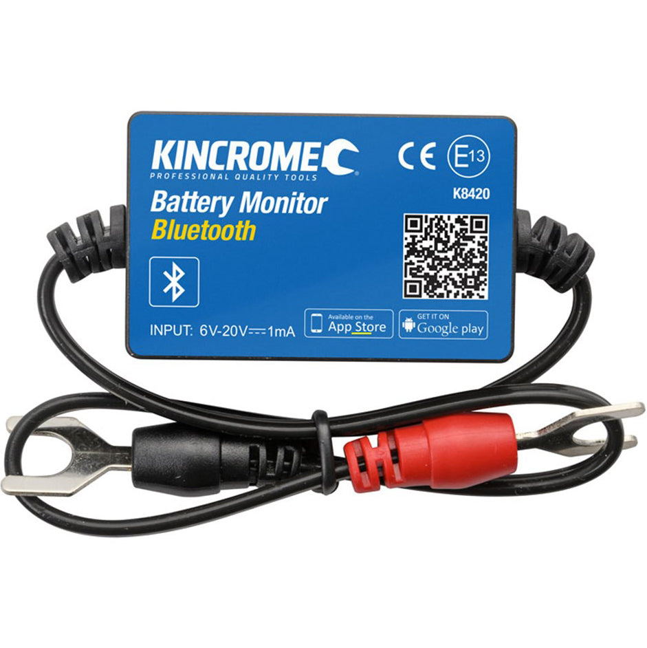 KINCROME BLUETOOTH BATTERY MONITOR - K8420